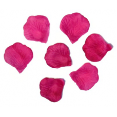 Набор лепестков роз темно розового цвета